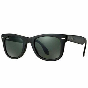 Ray-Ban Square Sunglasses W/Green Classic G-15